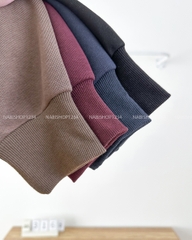 Áo Khoác Số 316-D 3760 Zip Lửng Trơn