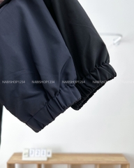 Áo Khoác Số 318-B 8375 Dù Oversize Broke