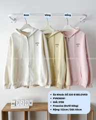 Áo Khoác Số 320-B 903 Zip BELOVED