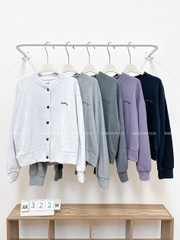Áo Khoác Số 322-M 2095 Cardigan Khuy Tim