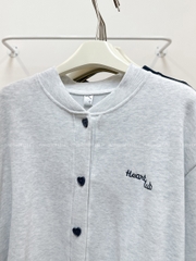 Áo Khoác Số 322-M 2095 Cardigan Khuy Tim