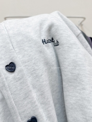 Áo Khoác Số 322-M 2095 Cardigan Khuy Tim