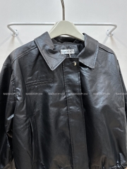 Áo Khoác Số 324-C Da Lửng Bo Chun