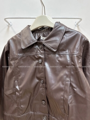 Áo Khoác Số 325-C Da Mềm Khuy Cài