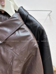 Áo Khoác Số 325-C Da Mềm Khuy Cài