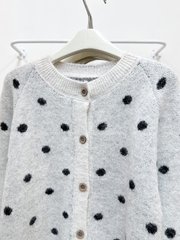 Áo Khoác Số 326-C Cardigan Chấm Bi