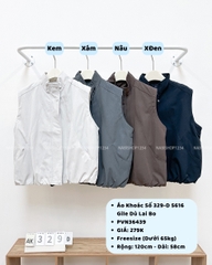 Áo Khoác Số 329-D 5616 Gile Dù Lai Bo