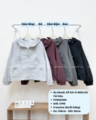 Áo Khoác Số 331-D 9863 Dù Túi Xéo