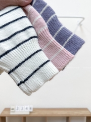 Áo Khoác Số 334-D Cardigan Kẻ Khuy Hoa