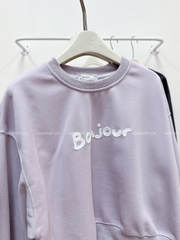 Áo Khoác Số 336-D Sweater Lửng Bonjour