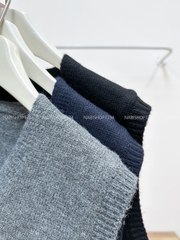 Áo Khoác Số 341-A Gile Kẻ Cổ V