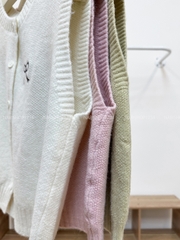 Áo Khoác Số 344-A Gile Thêu Nơ