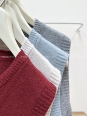 Áo Khoác Số 345-A Gile Khuy Màu