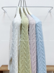 Áo Khoác Số 346-A Cardigan Lửng Thêu ER