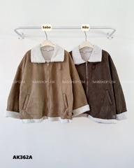 (G30K) Áo Khoác Số 362-A 3192 Nỉ Lót Bông