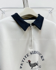 Áo Khoác Số 367-D Sweater Polo Dây Kéo Cún