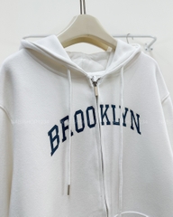 Áo Khoác Số 368-B Hoodie Zip Brooklyn