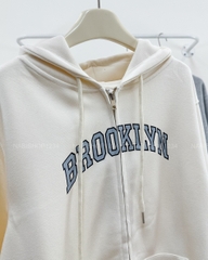 Áo Khoác Số 368-B Hoodie Zip Brooklyn