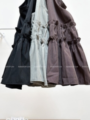 (DEAL) Áo Kiểu Số 318-C Set TD + 2S Bèo Tầng