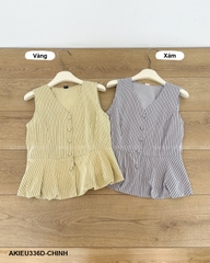 Áo Kiểu Số 336-D 8612 SN Giả Gile Sọc