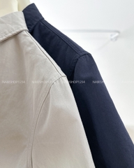 Áo Sơ Mi Số 243-B TN Kaki Lửng Thêu Cún