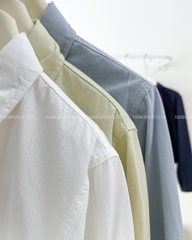 Áo Sơ Mi Số 329-B 7125 TD Lai Bầu Nút Bấm