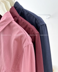 Áo Sơ Mi Số 329-B 7125 TD Lai Bầu Nút Bấm