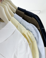 Áo Sơ Mi Số 330-B TN Bồng Cổ Sen