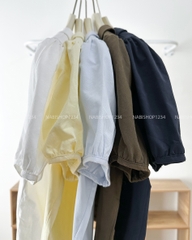 Áo Sơ Mi Số 330-B TN Bồng Cổ Sen