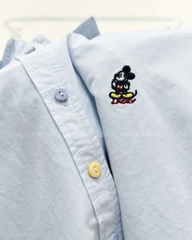 Áo Sơ Mi Số 335-A 8216 TD Nút Màu Mickey