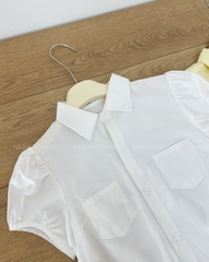 Áo Sơ Mi Số 339-B TN 2 Túi Chít Eo