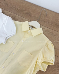 Áo Sơ Mi Số 339-B TN 2 Túi Chít Eo