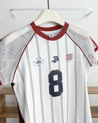 Áo Thun Số 298-D 6265 Tay Lưới Số 8