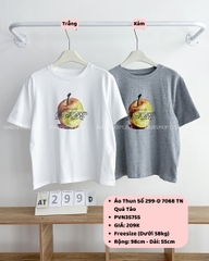 Áo Thun Số 299-D 7068 TN Quả Táo