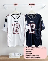 Áo Thun Số 300-D 6095 Oversize Patriots 12
