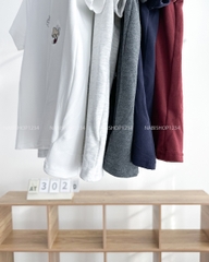 Áo Thun Số 302-D 642 TN Thêu Kitty