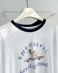 Áo Thun Số 304-D 665 TD Cún Energetic