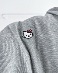 Áo Thun Số 306-D 653 BBT Thêu Mèo Kitty