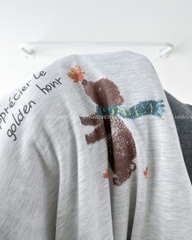 (G30K) Áo Thun Số 309-B Oversize TD Raglan Gấu