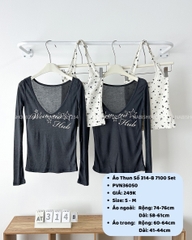 Áo Thun Số 314-B 7100 Set TD+Cổ Yếm Ngôi Sao