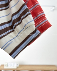 Áo Thun Số 317-B 7314 TD Oversize Sọc Tay Bo