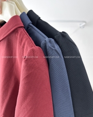 Áo Thun Số 318-B 3571 Polo TN Nhún Vai Trơn