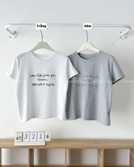 Áo Thun Số 321-B 650 TN Thêu Chữ