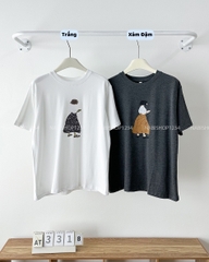 Áo Thun Số 331-B 38505 TN Cô Gái