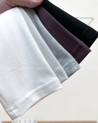 Áo Thun Số 338-M 3232 TD Trơn Lai Bầu