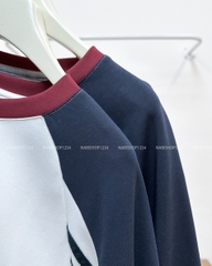 Áo Thun Số 342-D 8316 TD Raglan Sọc