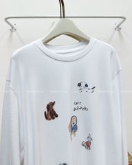 Áo Thun Số 345-D TD In Hình