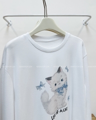 Áo Thun Số 345-D TD In Hình