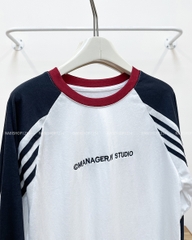 Áo Thun Số 347-A TD Raglan Sọc Studio