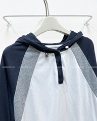 Áo Thun Số 348-A TD Raglan Mũ